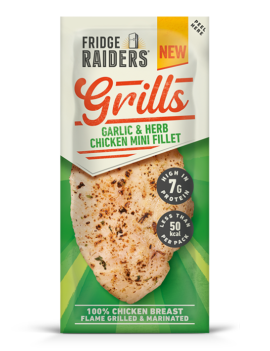 Grills Garlic & Herb Chicken Mini Fillet Single SKU Shadow