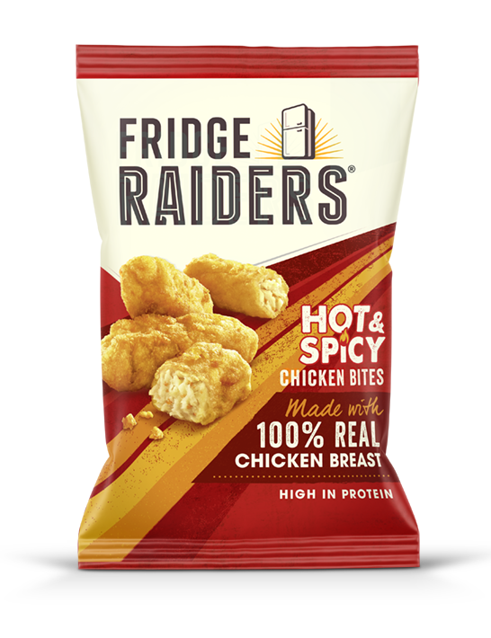 PFM FRIDGE RAIDERS CHICKEN BITES HOT & SPICY